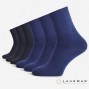 mix (3 x negru, 3 x blue inchis)